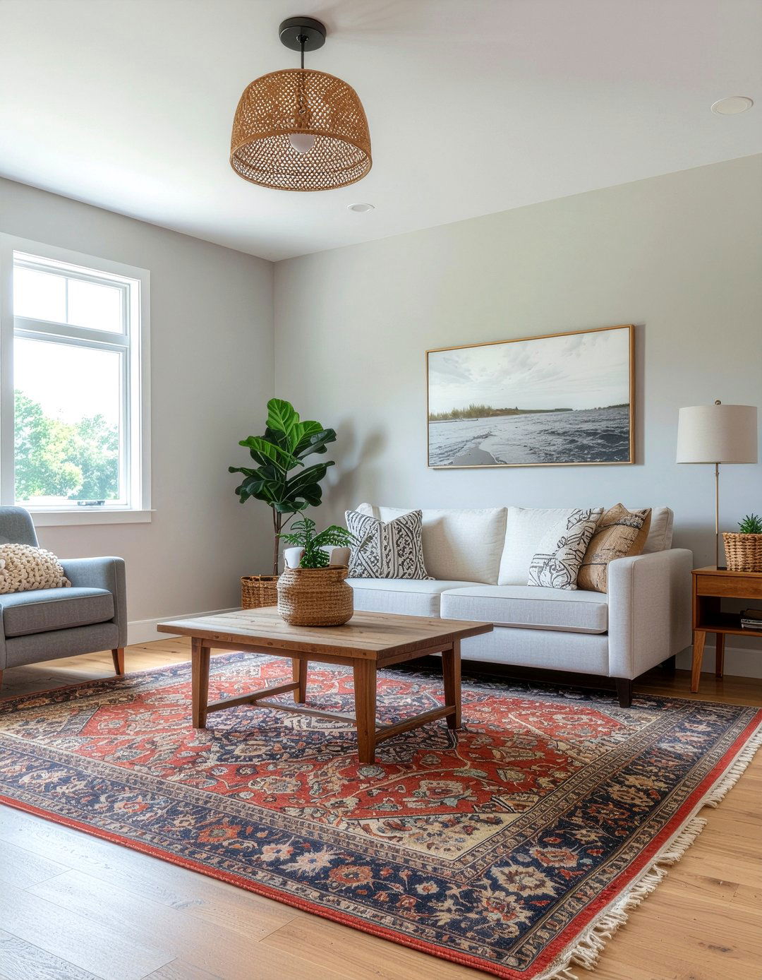 Transitional living room - 30 warm gray living room ideas