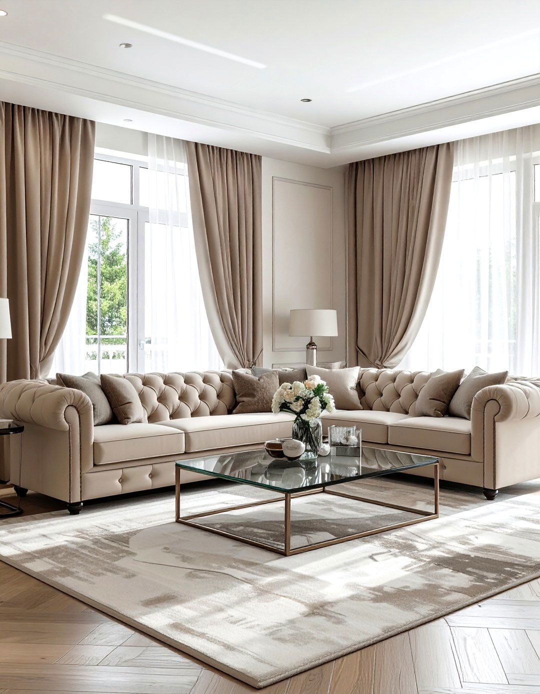 Transitional living room - 30 high-end living room ideas