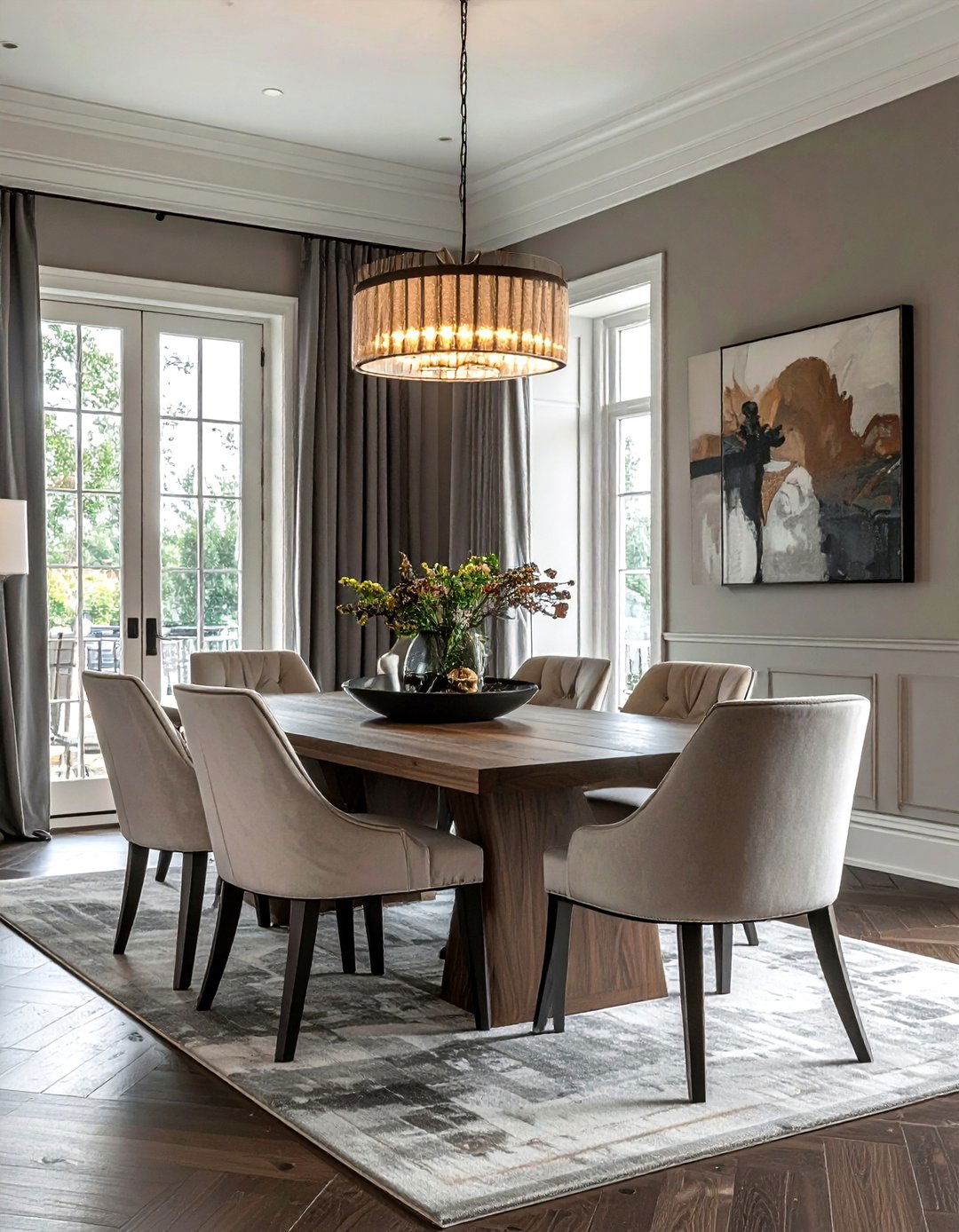 Transitional style chair mix - 30 mismatched dining chair ideas