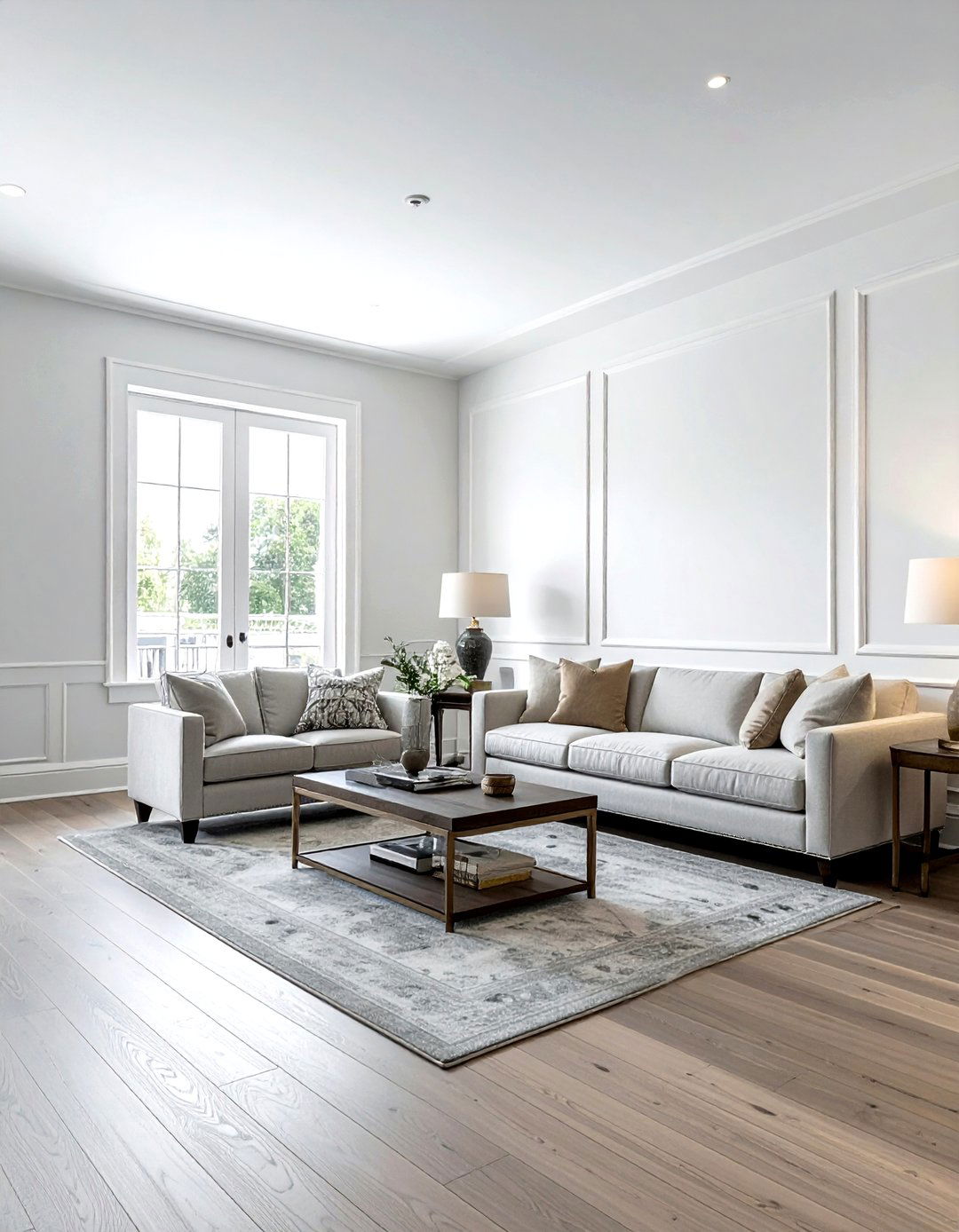 Transitional wainscoting - 30 living room wainscoting ideas