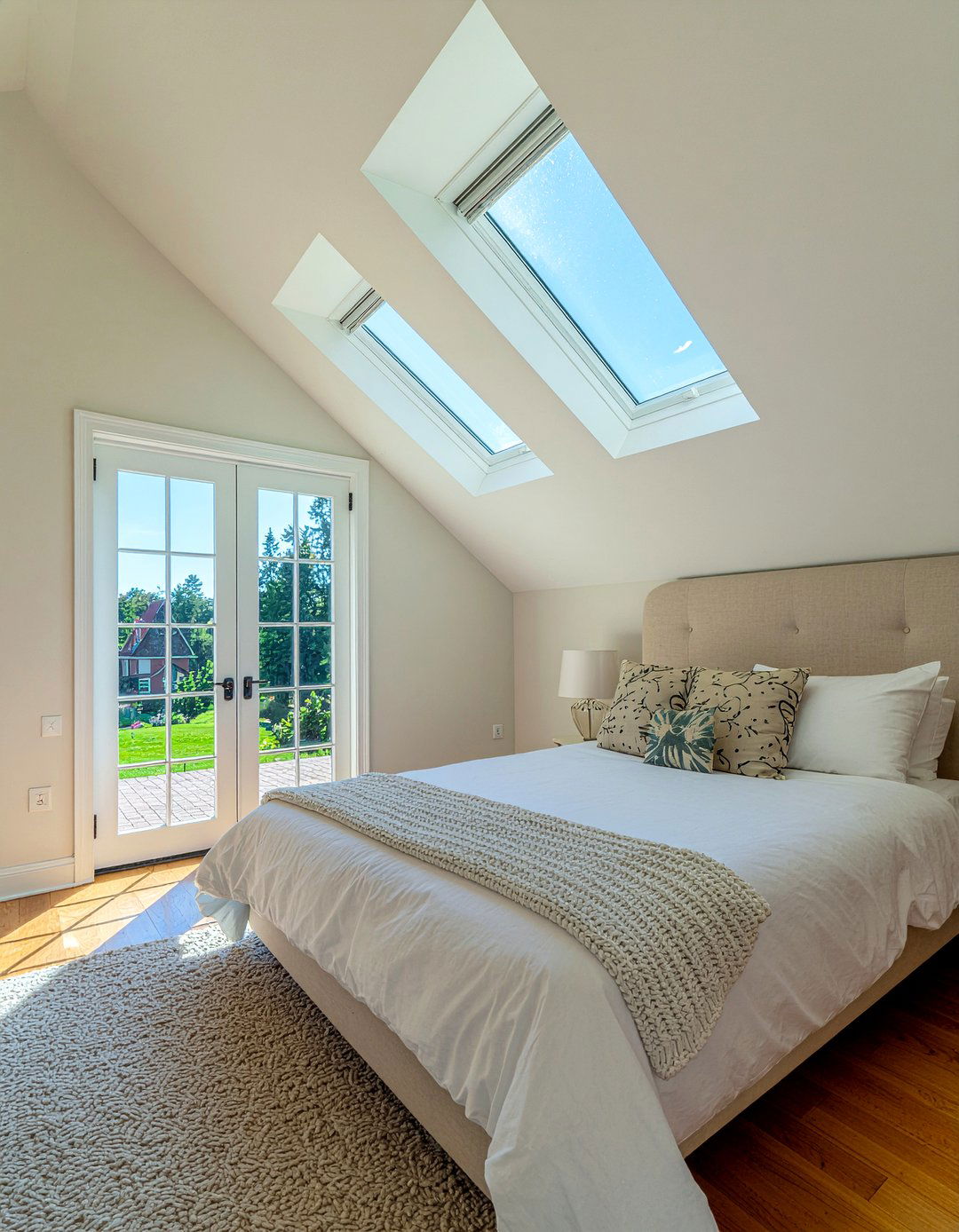 Transom windows - 30 bedroom window ideas