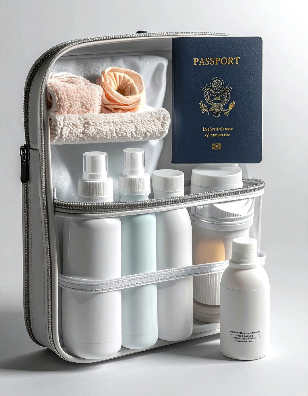 Travel bottle storage - 30 bathroom drawer organization ideas