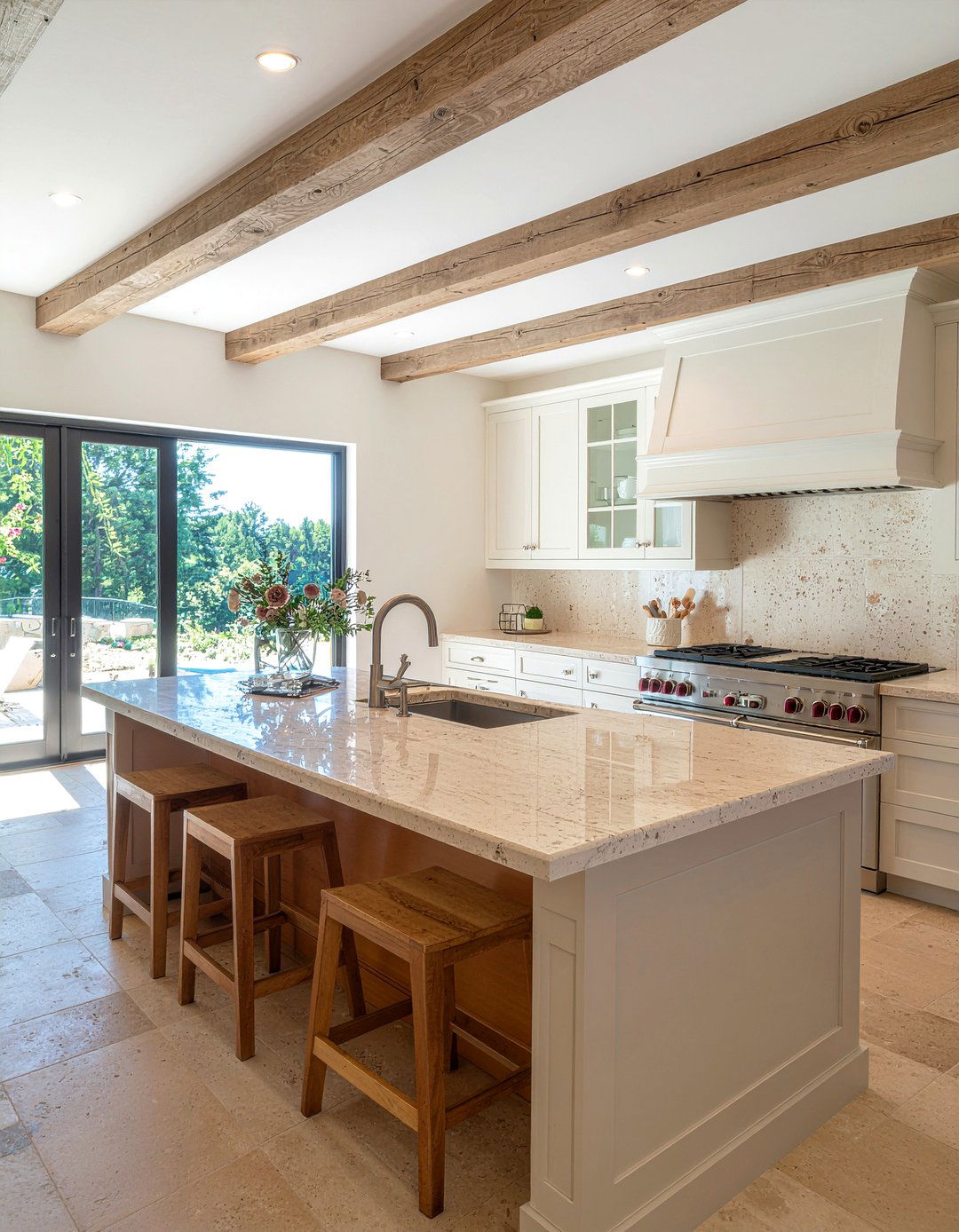 30 Stunning Slab Backsplash Kitchen Ideas for Modern Homes