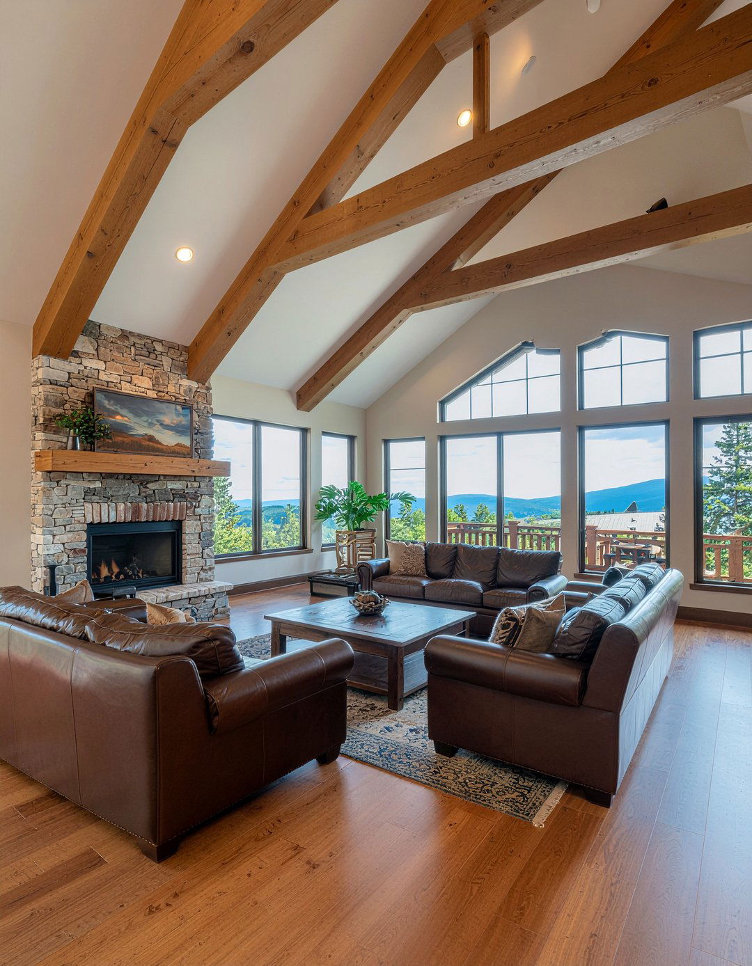 Tray Ceiling With Wood Beams - 30 living room tray ceiling ideas