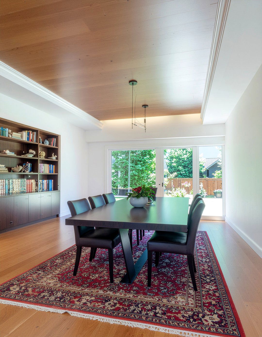 Tray Wood Ceiling Dining Room - 30 dining room wood ceiling ideas