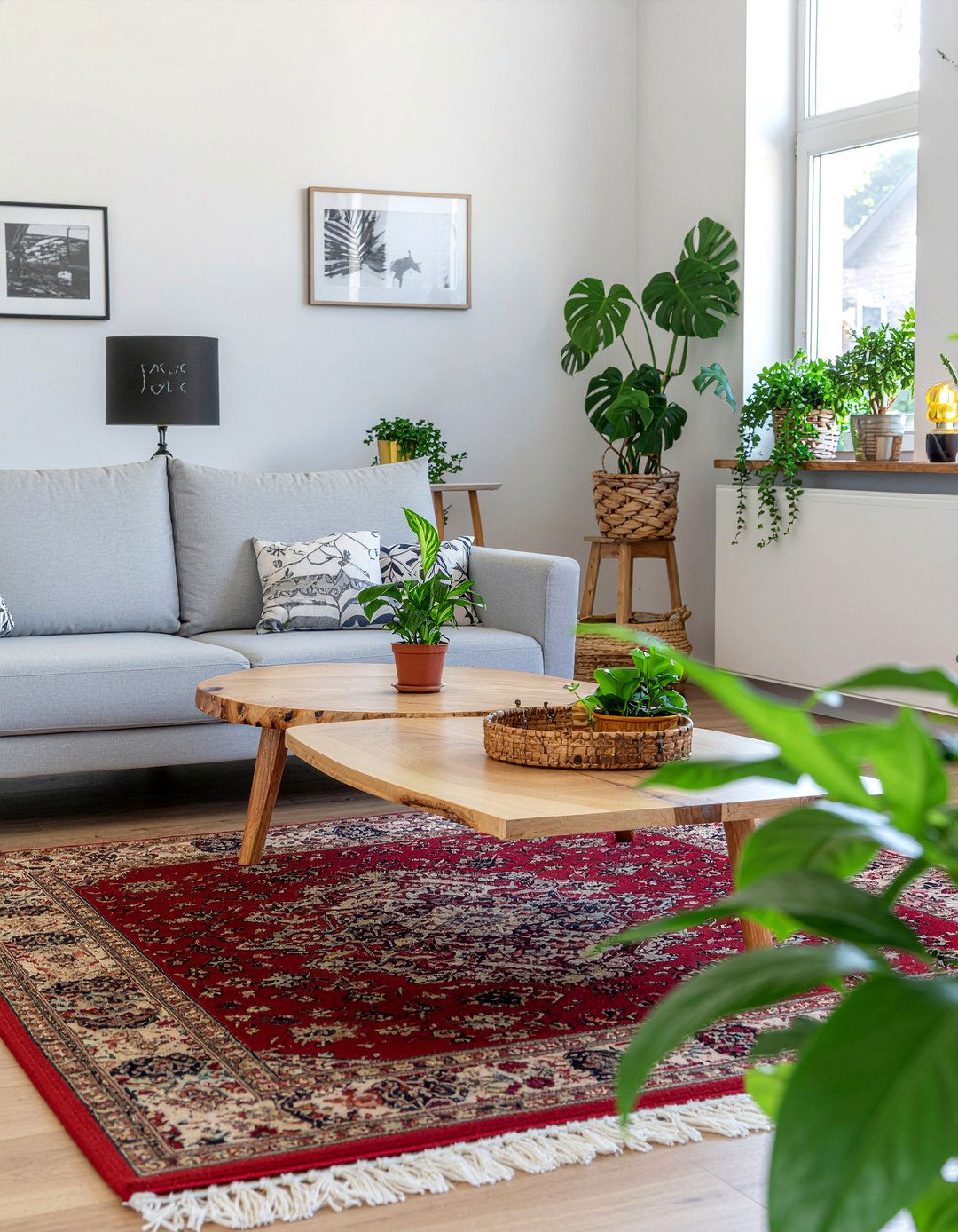 Tree Stump Table - 30 living room lodge furniture ideas