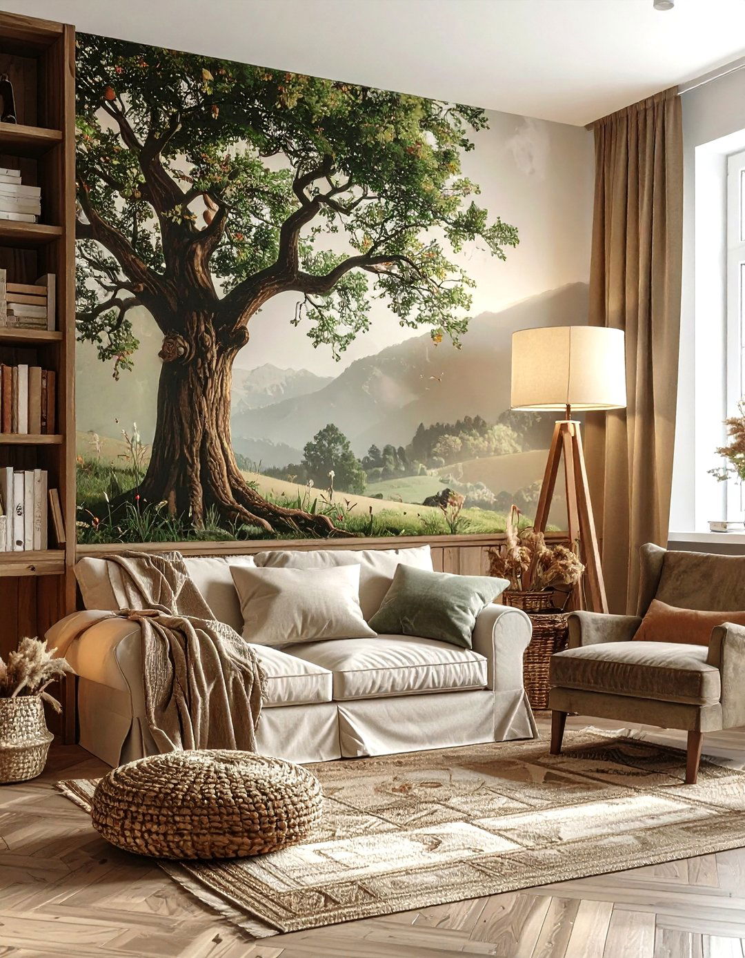 Tree Wall Decals - 30 living room wall stickers