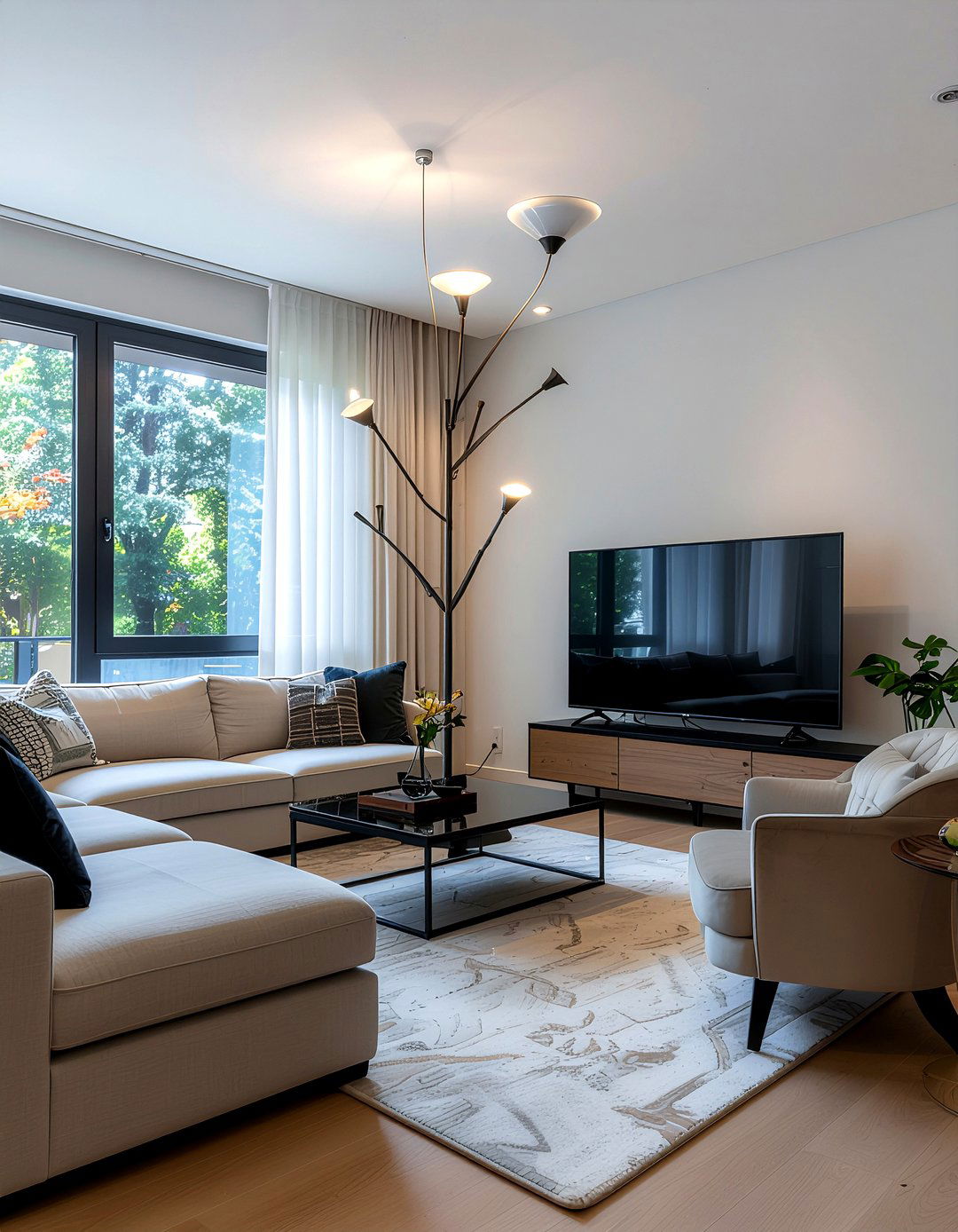 Tree floor lamp - 30 floor lamp ideas