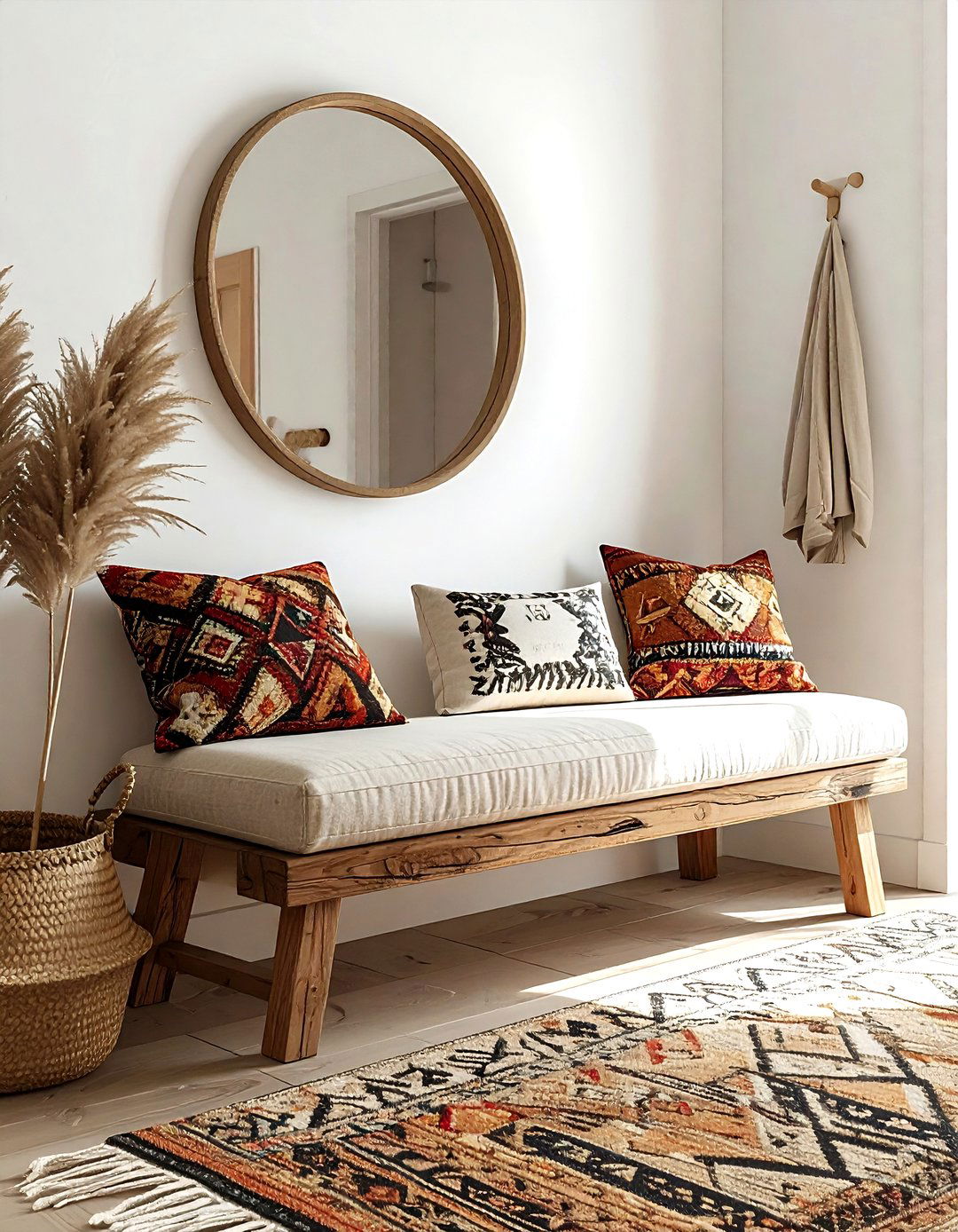 Tribal Pattern Bench - 30 tribal pattern decor ideas