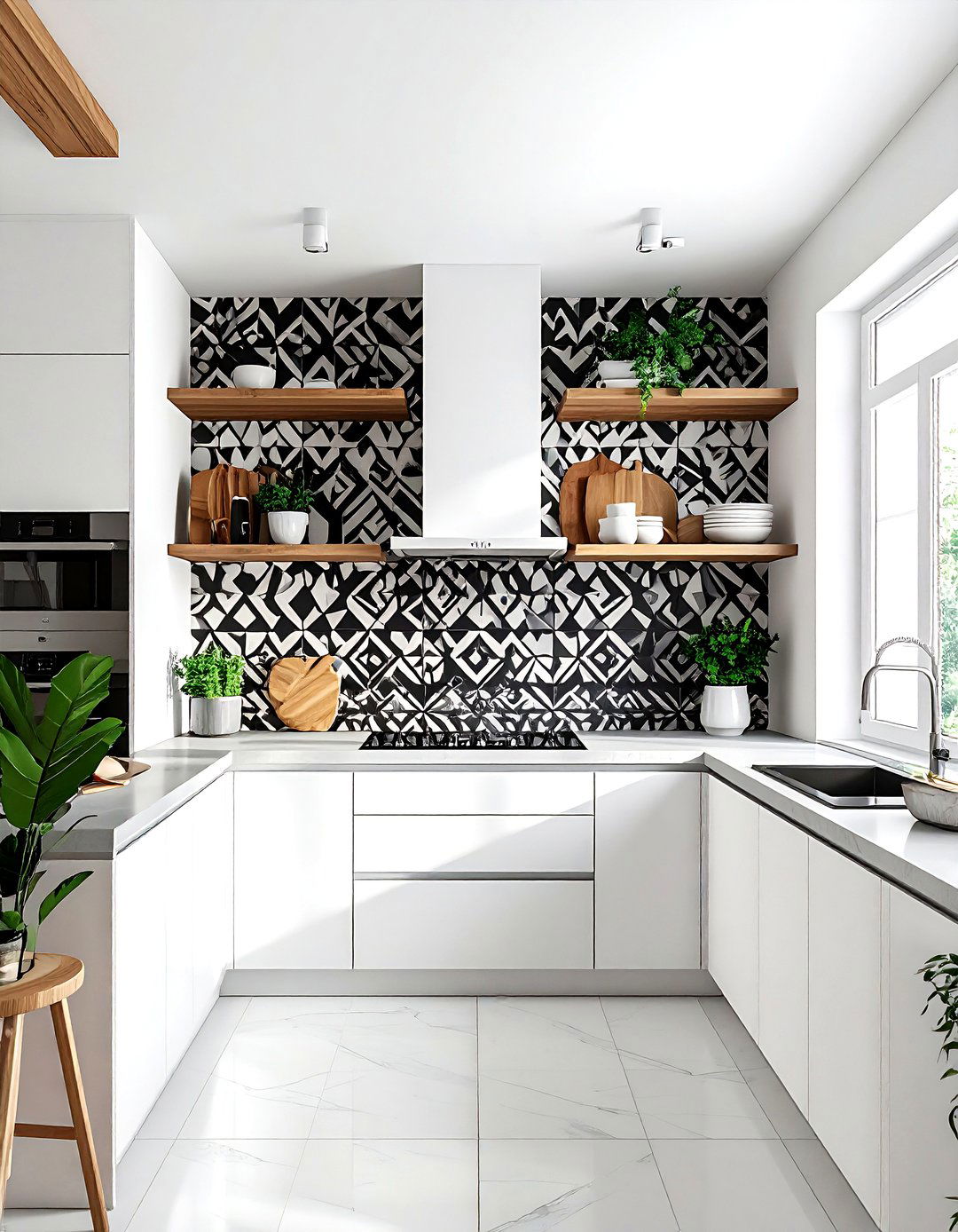 Tribal Pattern Kitchen Backsplash - 30 tribal pattern decor ideas