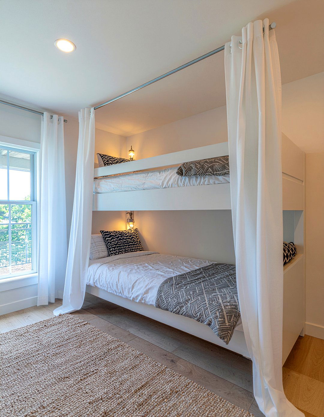 Triple Bunk Bed With Curtains - 30 triple bunk bed ideas