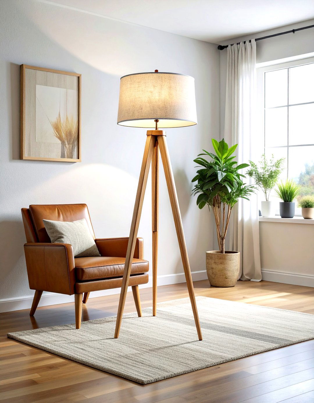 Tripod Floor Lamp Living Room - 30 living room lamp ideas