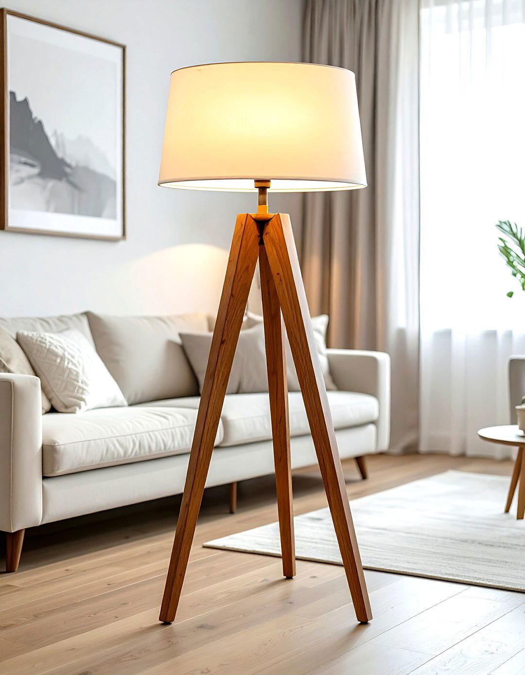Tripod Table Lamp - 30 living room table lamp styling