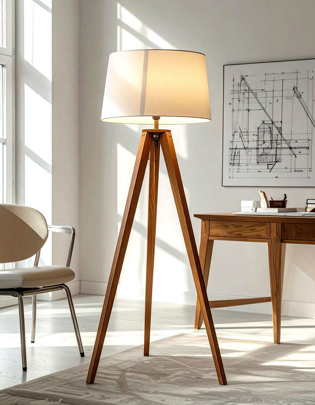 Tripod Table Lamp - 30 accent lamp ideas