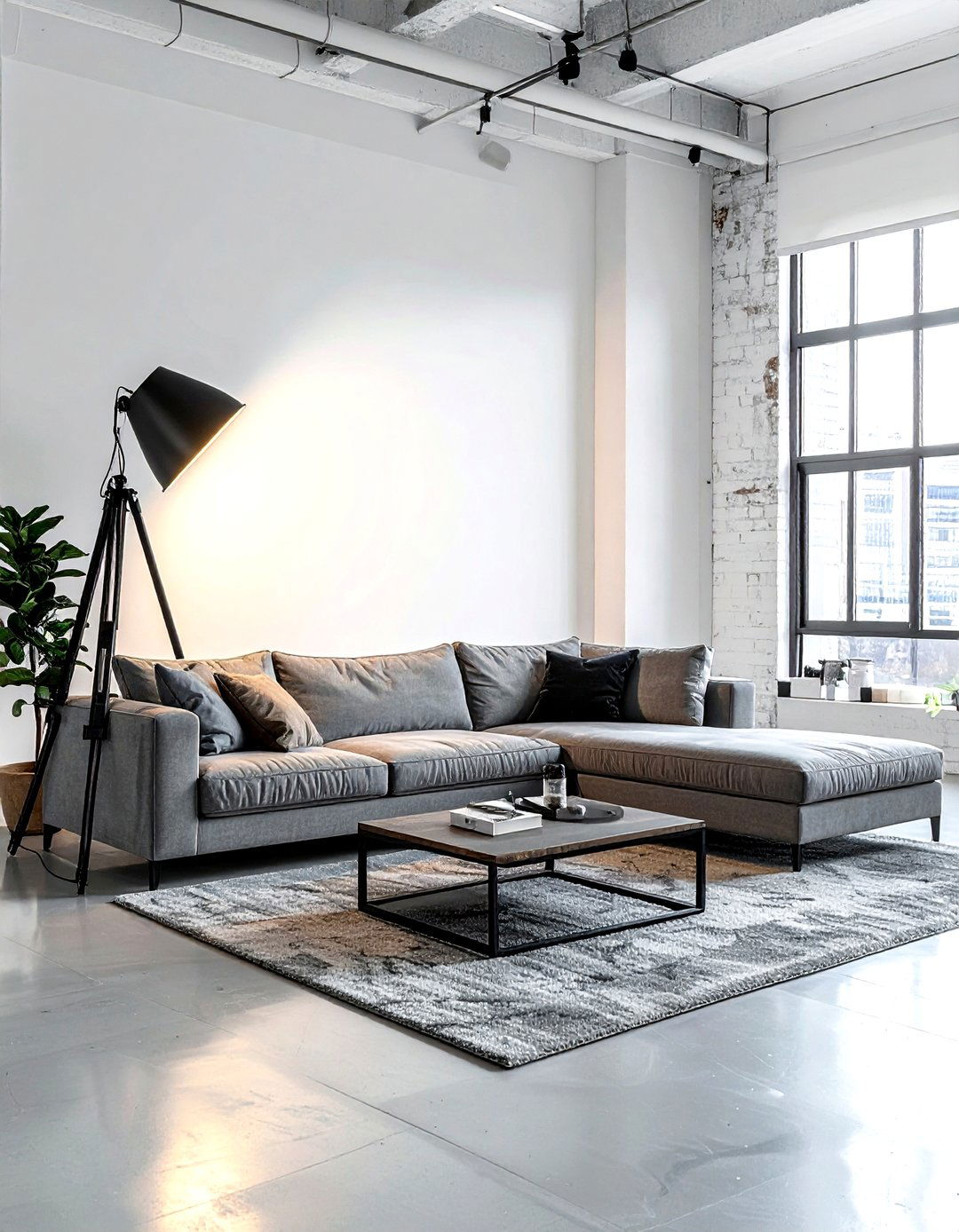 Tripod floor lamp - 30 decorative lamp ideas