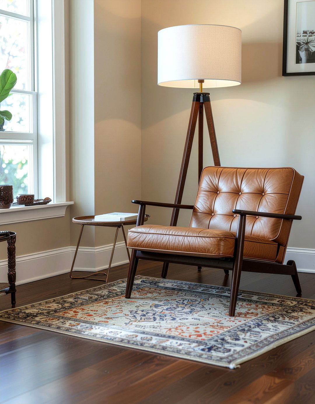 Tripod floor lamp - 30 living room lamps