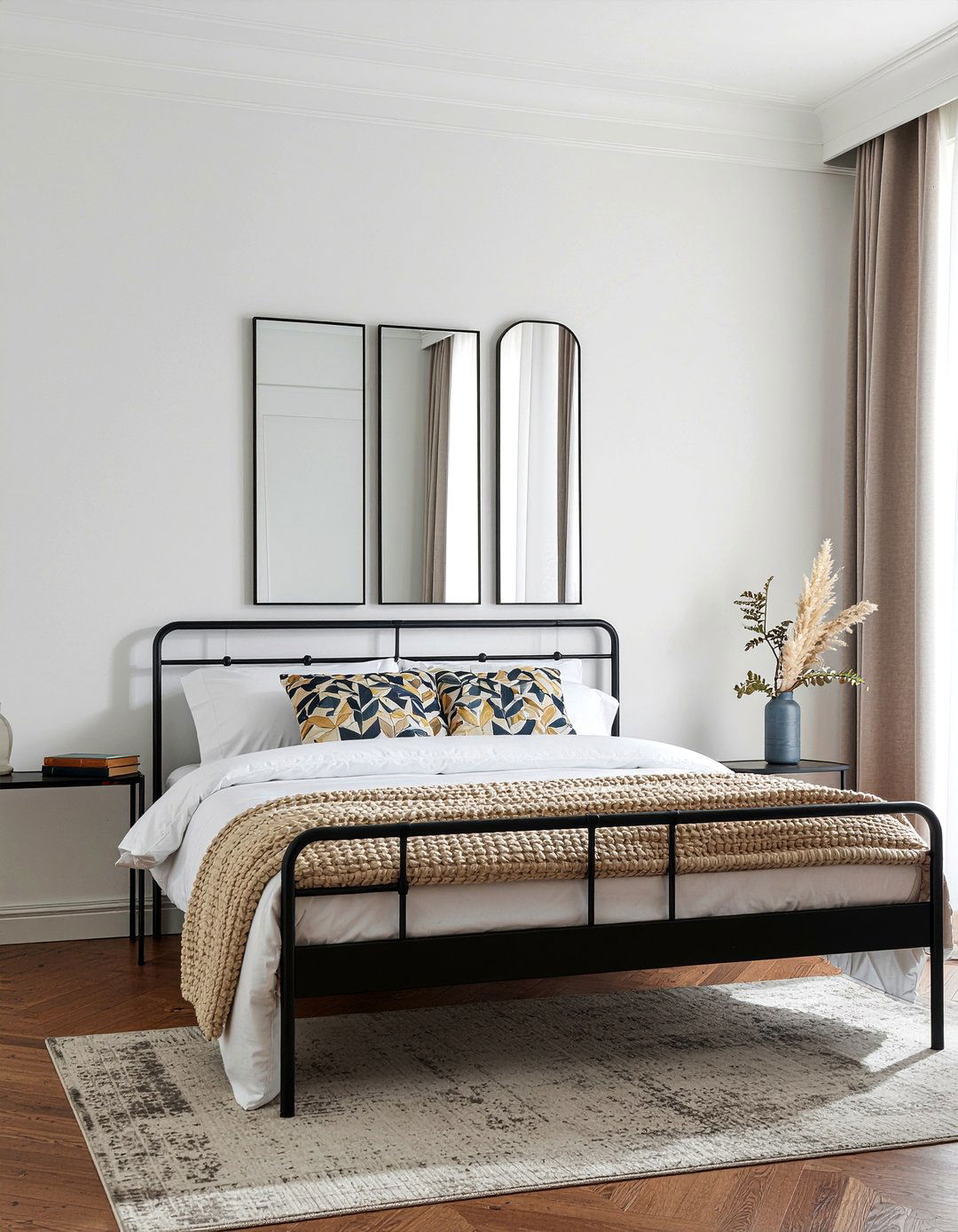 Triptych Mirror Set - 30 bedroom mirrors