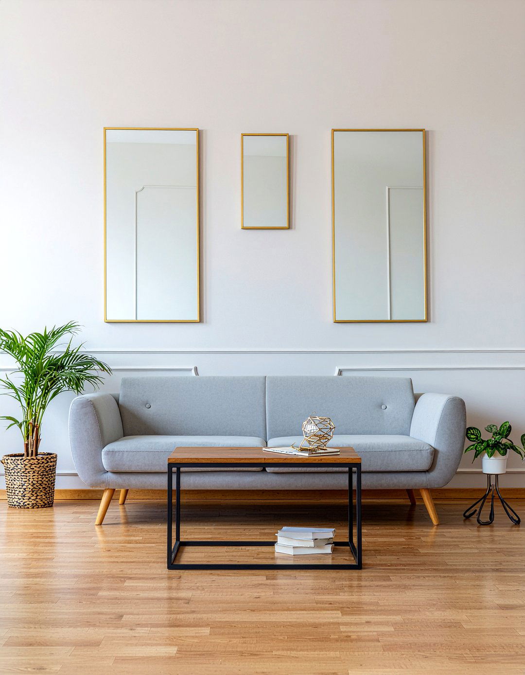 Triptych mirror set - 30 living room mirrors