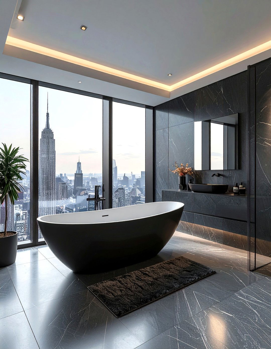 Trivento Contemporary Bath - 30 Victoria and Albert bathroom ideas