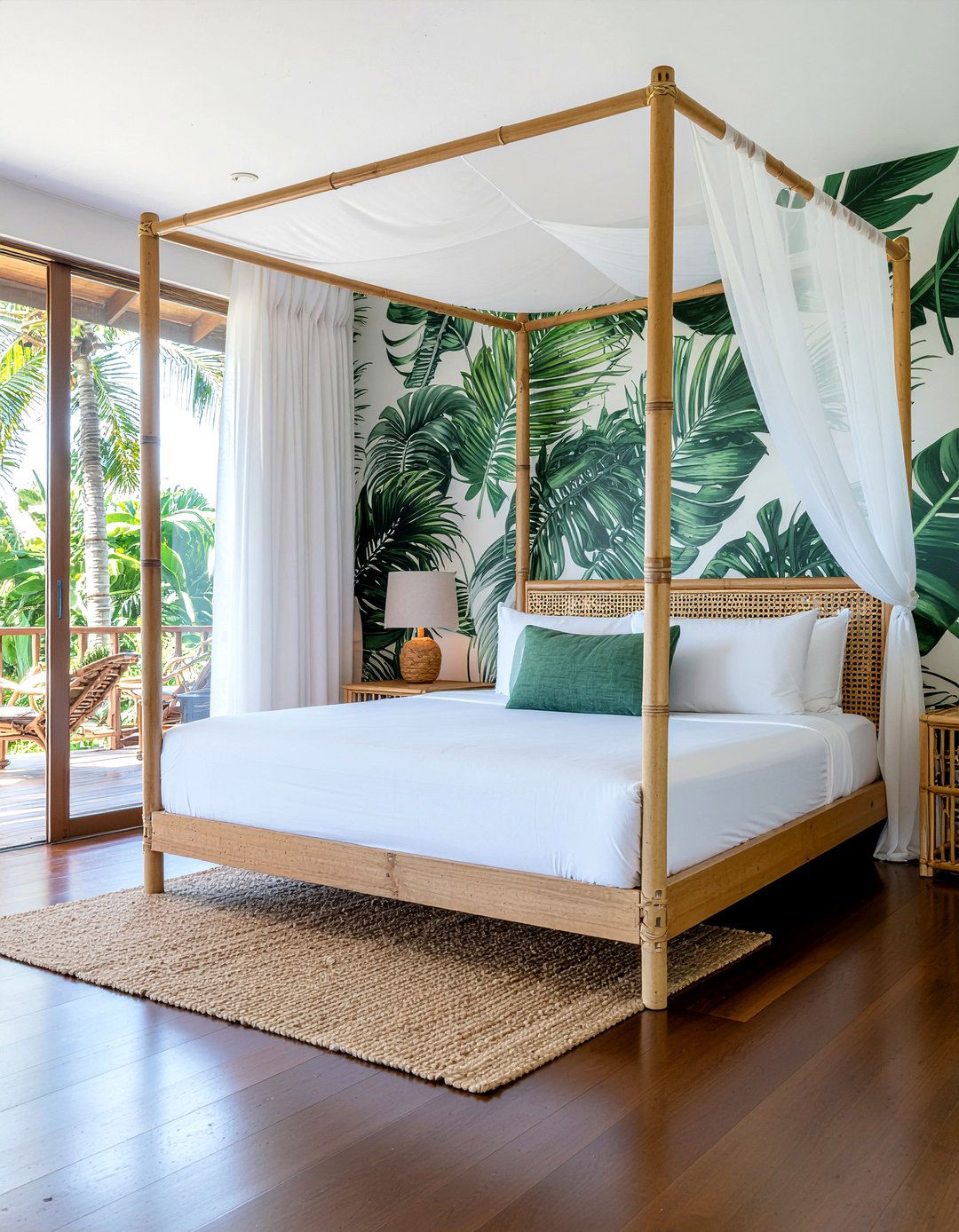 Tropical Beach Bedroom - 30 ocean themed bedroom ideas