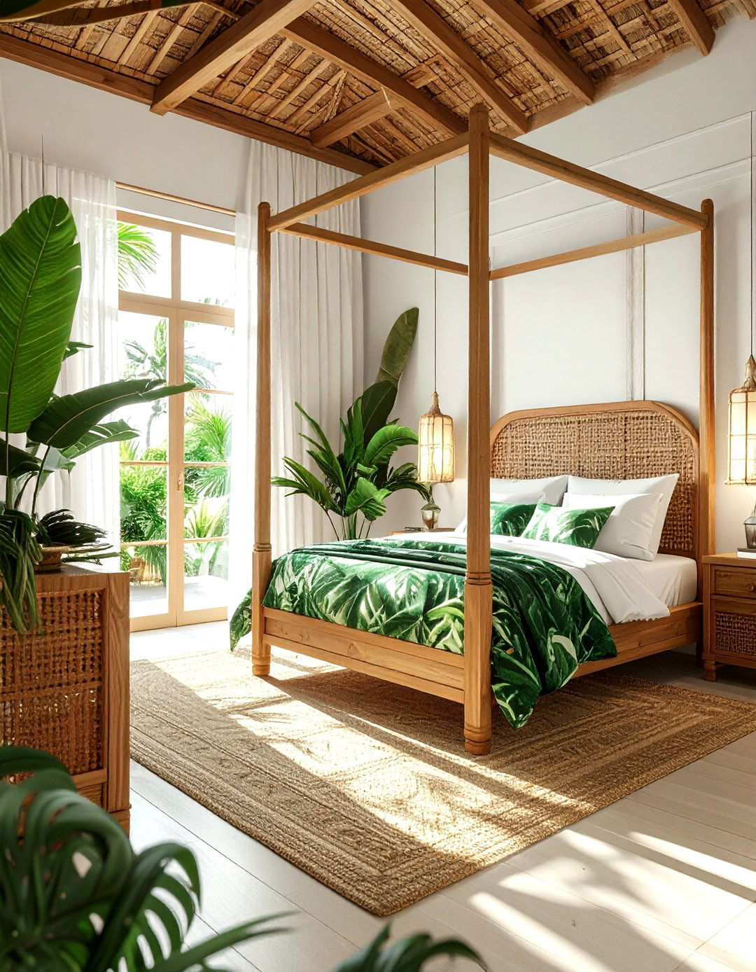 Tropical Bedroom - 30 luxury bedroom ideas