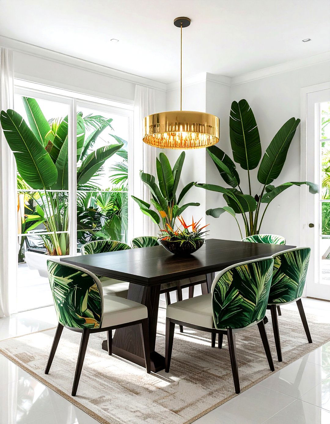 Tropical Dining Room - 30 Florida dining room ideas