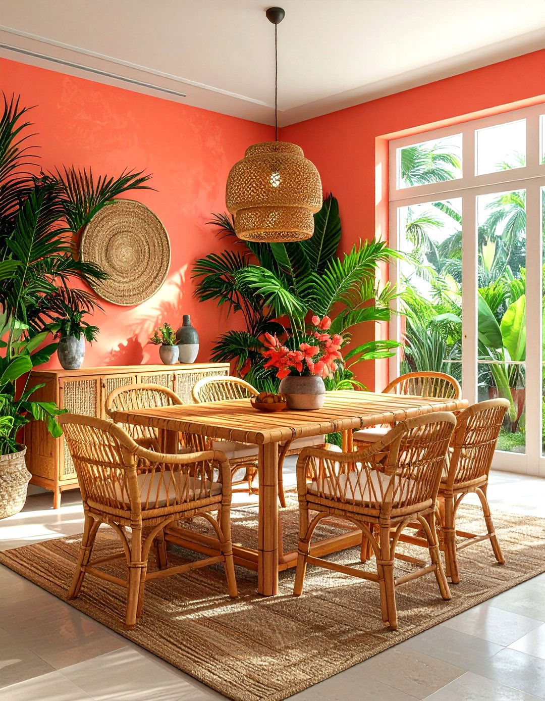 Tropical Dining Room - 30 signature dining room ideas