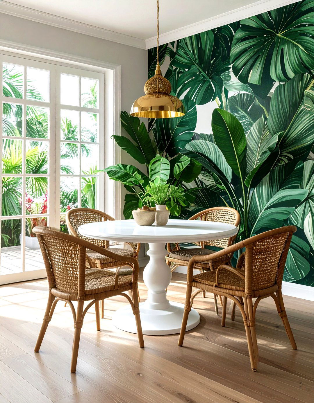 Tropical Dining Room Decor - 30 floral dining room ideas