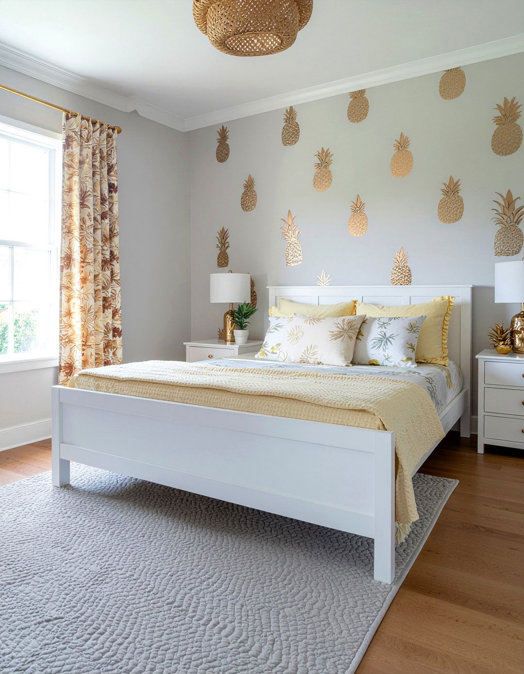 Tropical Fruit Wallpaper - 30 bedroom tropical wallpapers