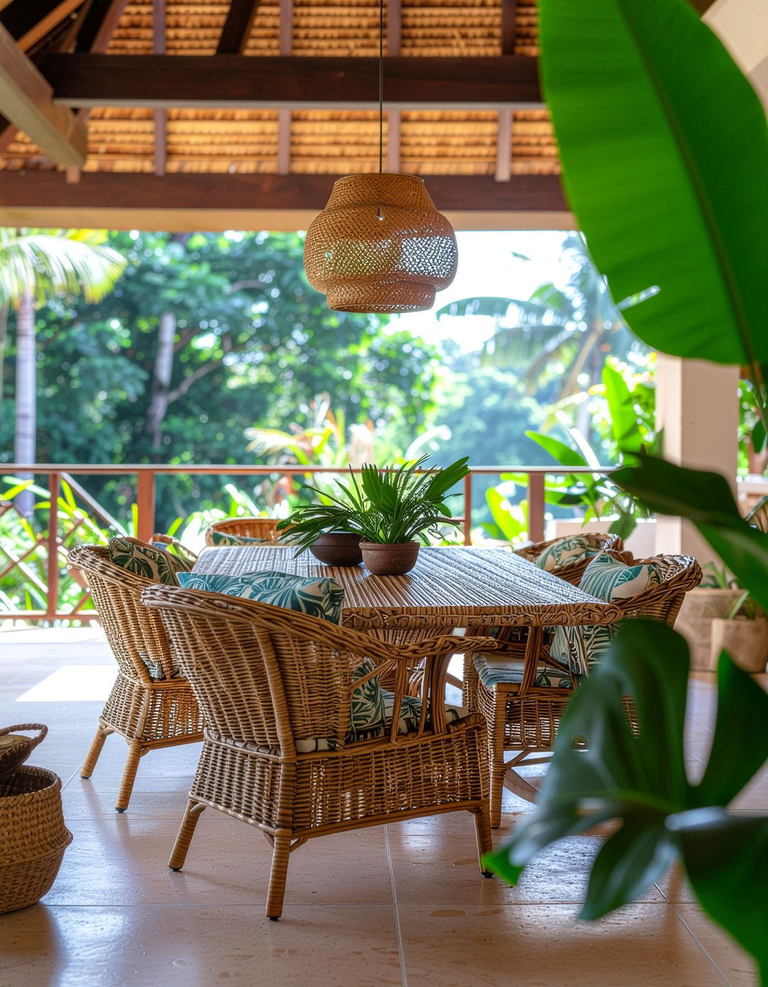 Tropical Porch Decor - 30 porch dining ideas
