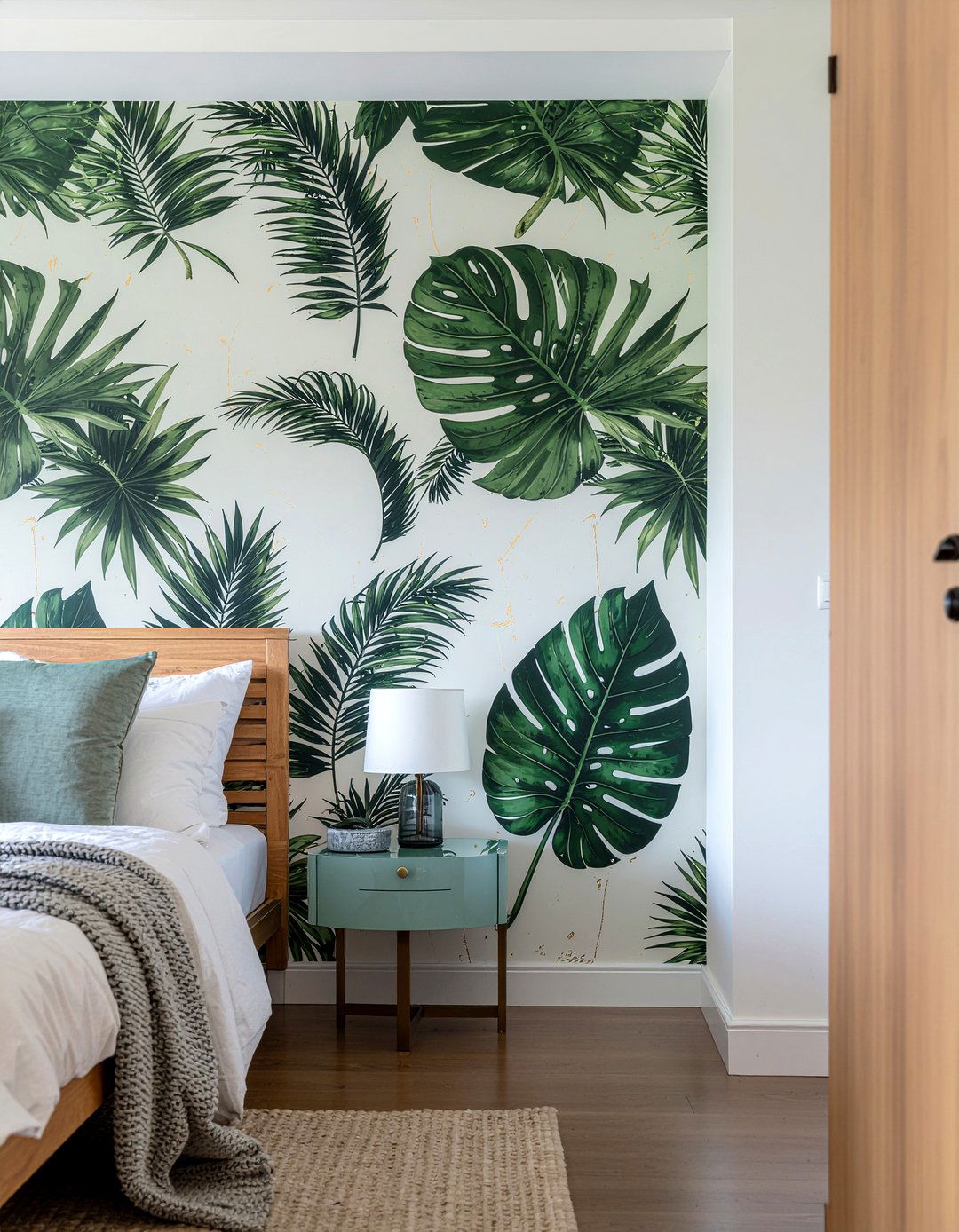 Tropical Wallpaper - 30 Hawaiian bedroom ideas