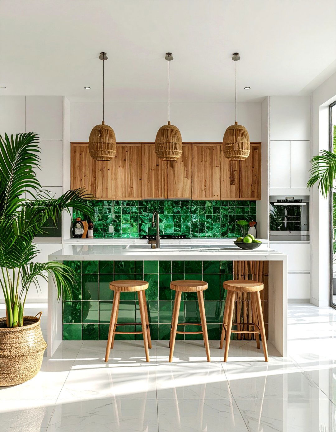 Tropical coastal kitchen - 30 coastal kitchen ideas