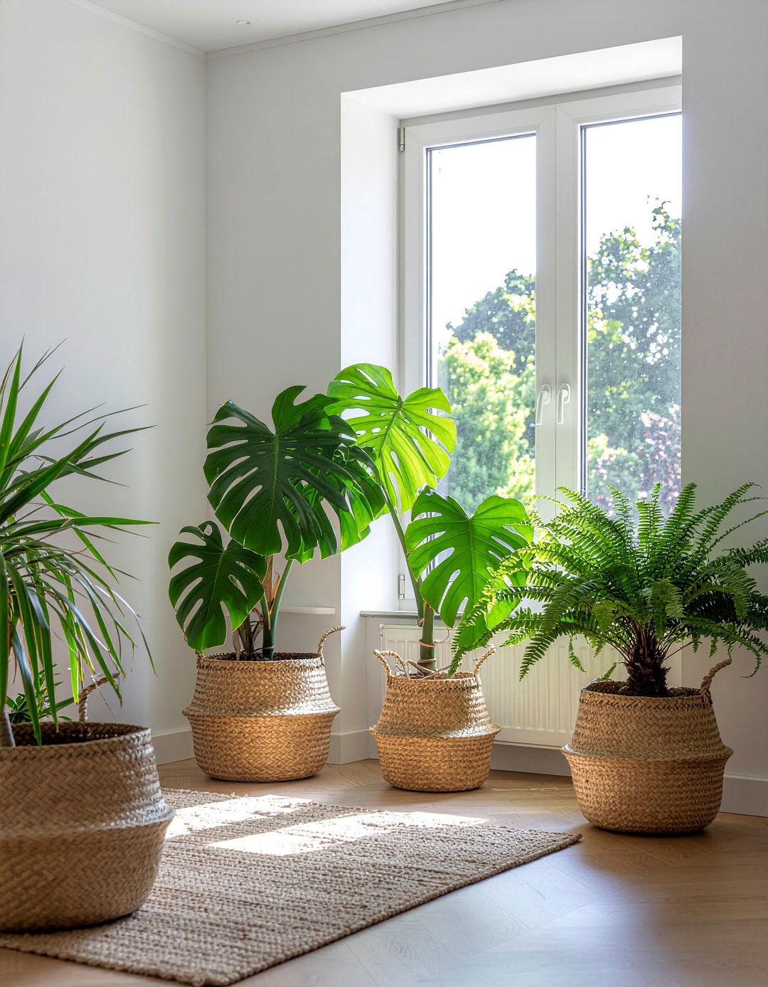 Tropical indoor plants - 30 British colonial living room ideas