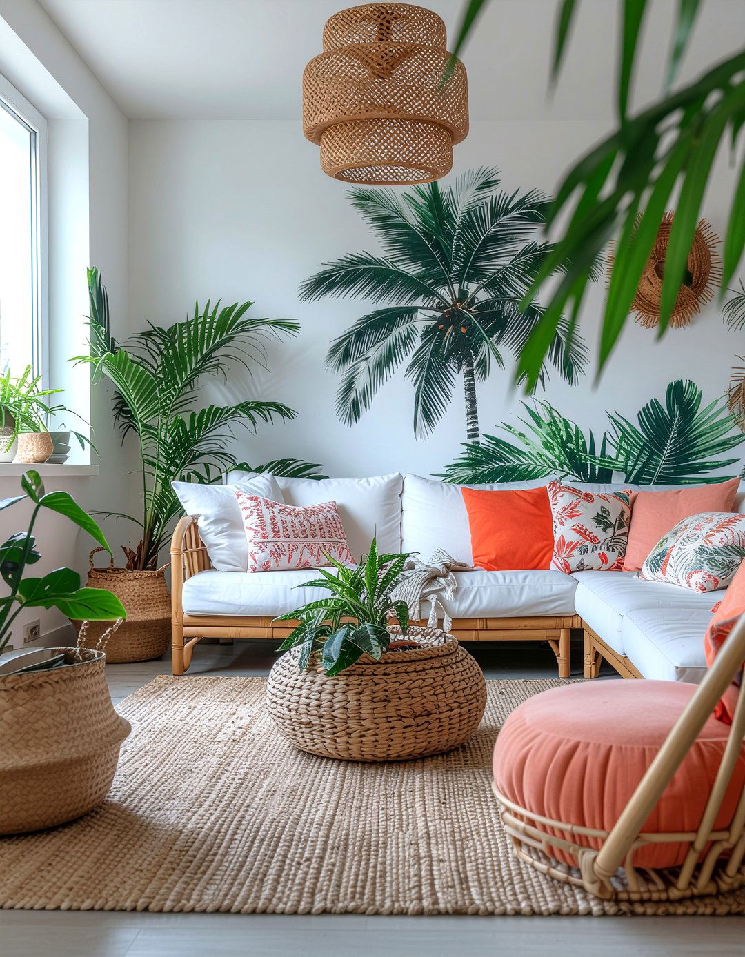 Tropical living room - 30 ocean themed living room ideas