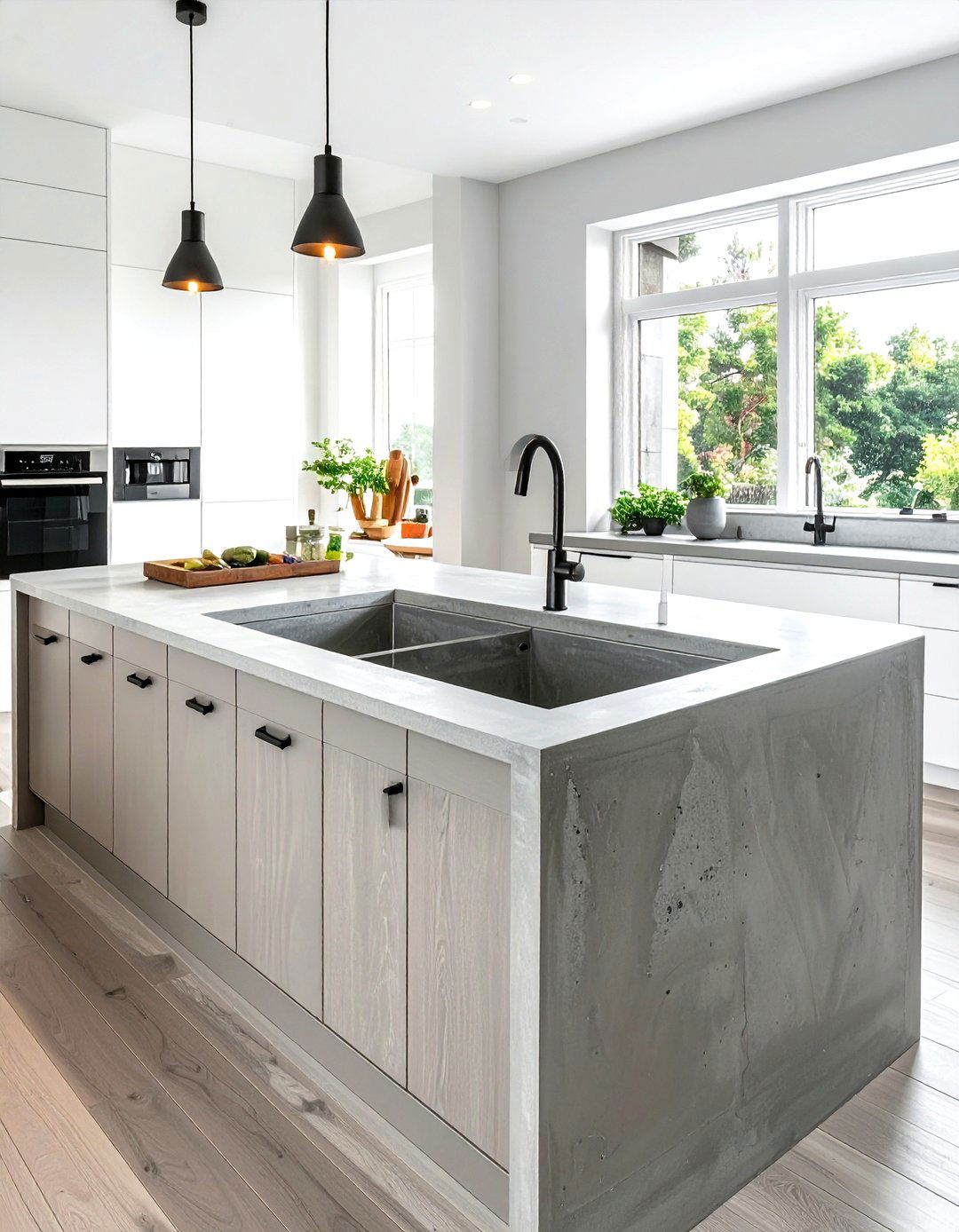 Trough Kitchen Sink - 30 kitchen sink ideas