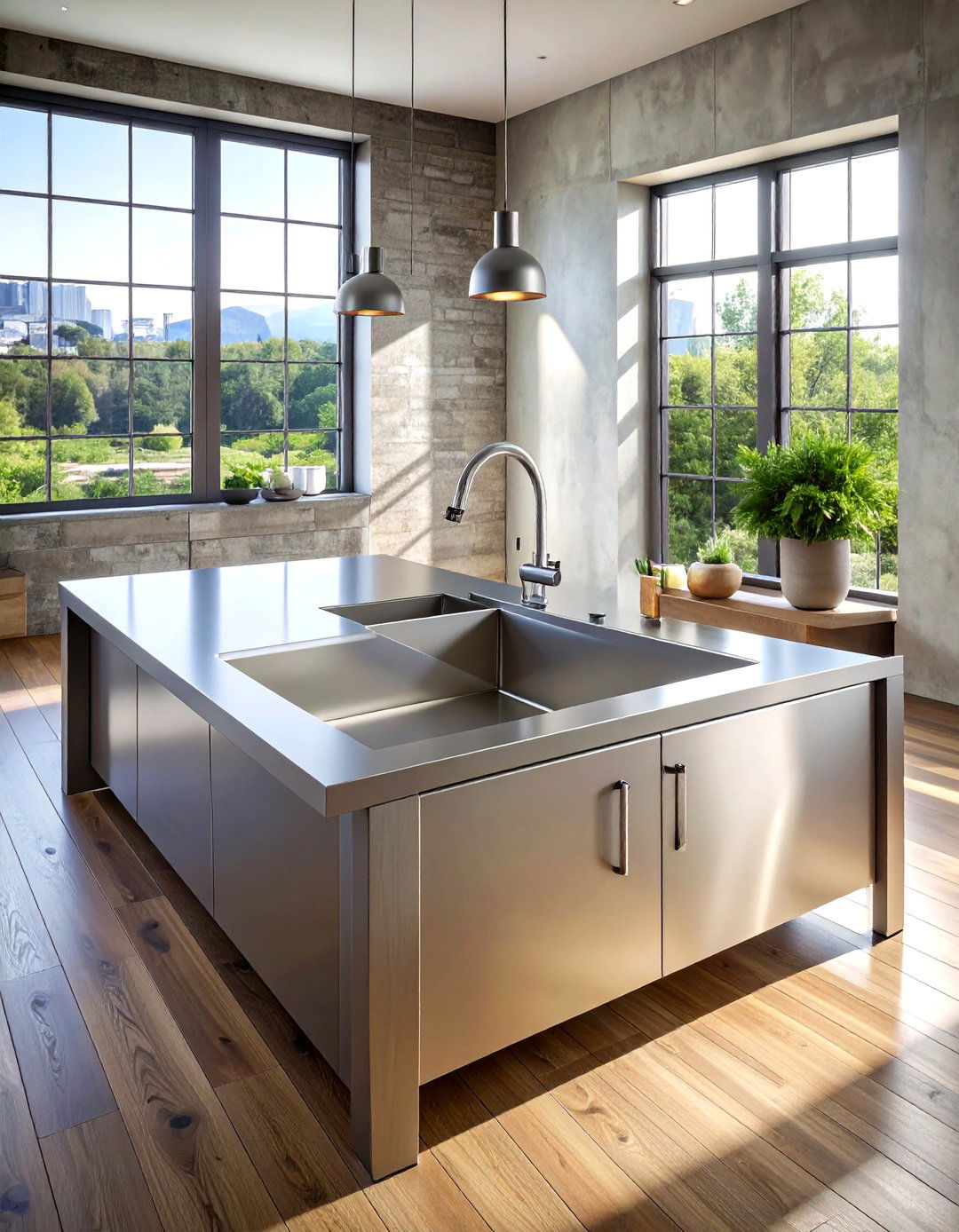 Trough Prep Sink - 30 prep sink kitchen ideas