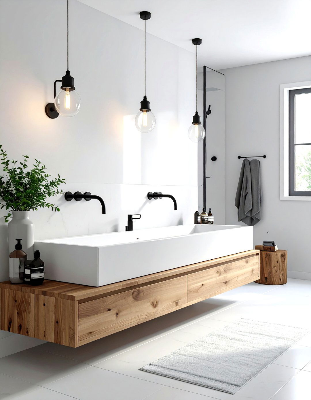 Trough Sink - 30 viral bathroom ideas
