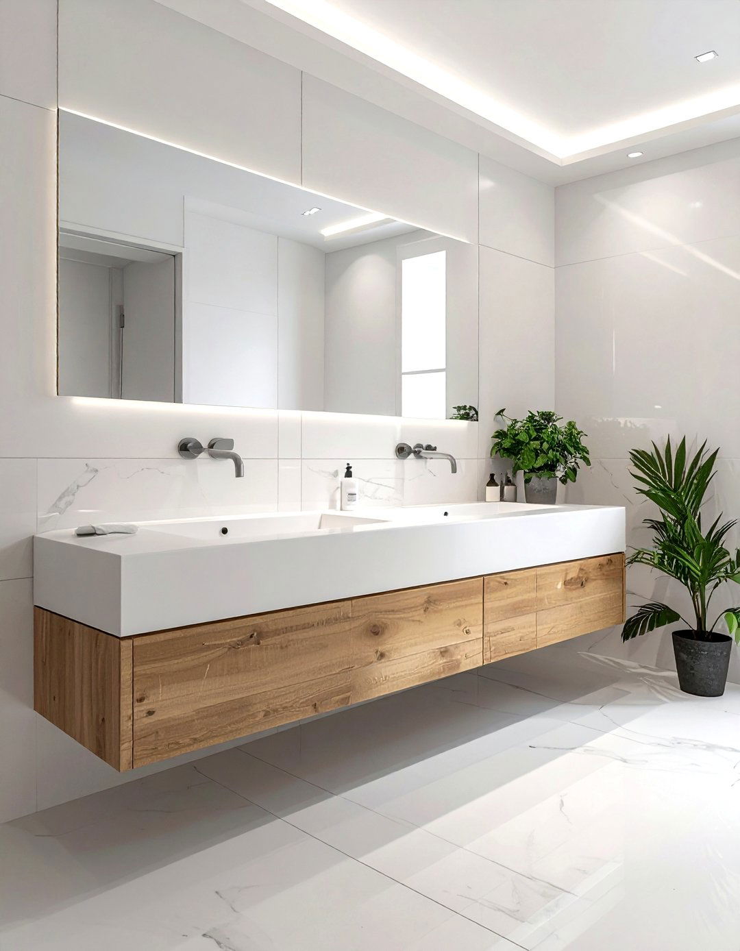 Trough Sink Bathroom - 30 spec home bathroom ideas