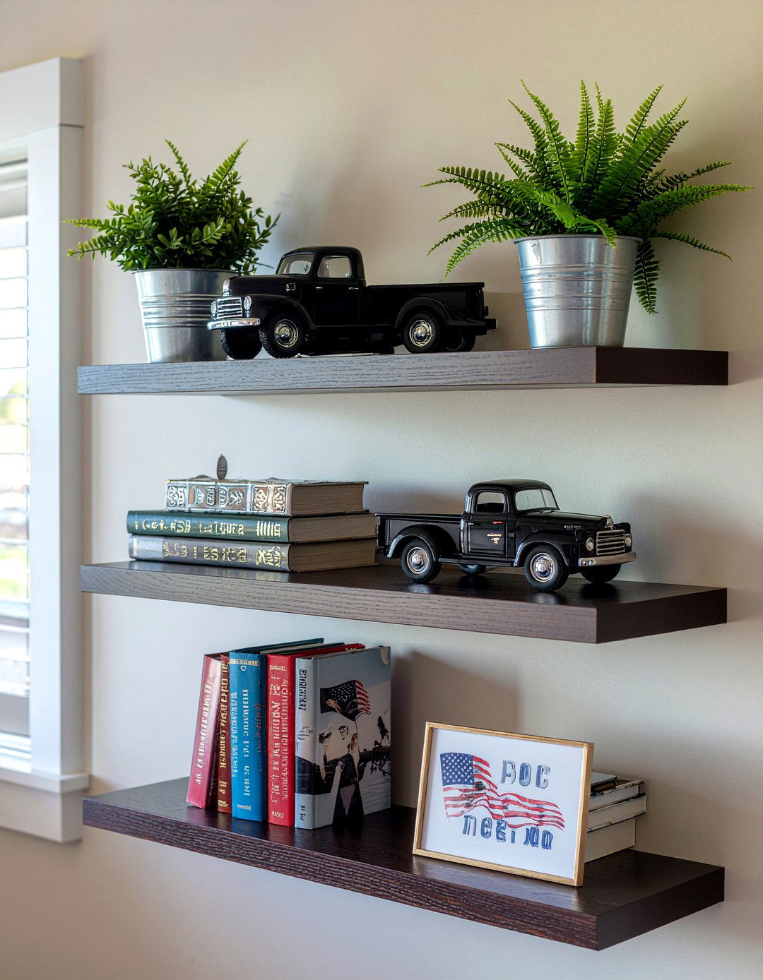Truck Shelf Decor - 30 truck bedroom ideas