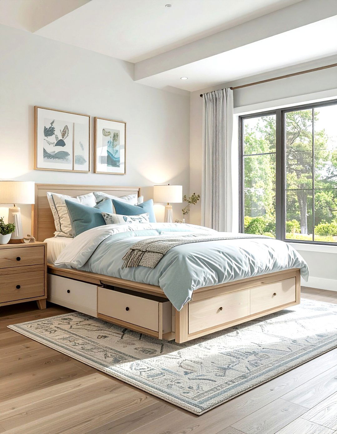 Trundle bed with drawers - 30 storage bed ideas