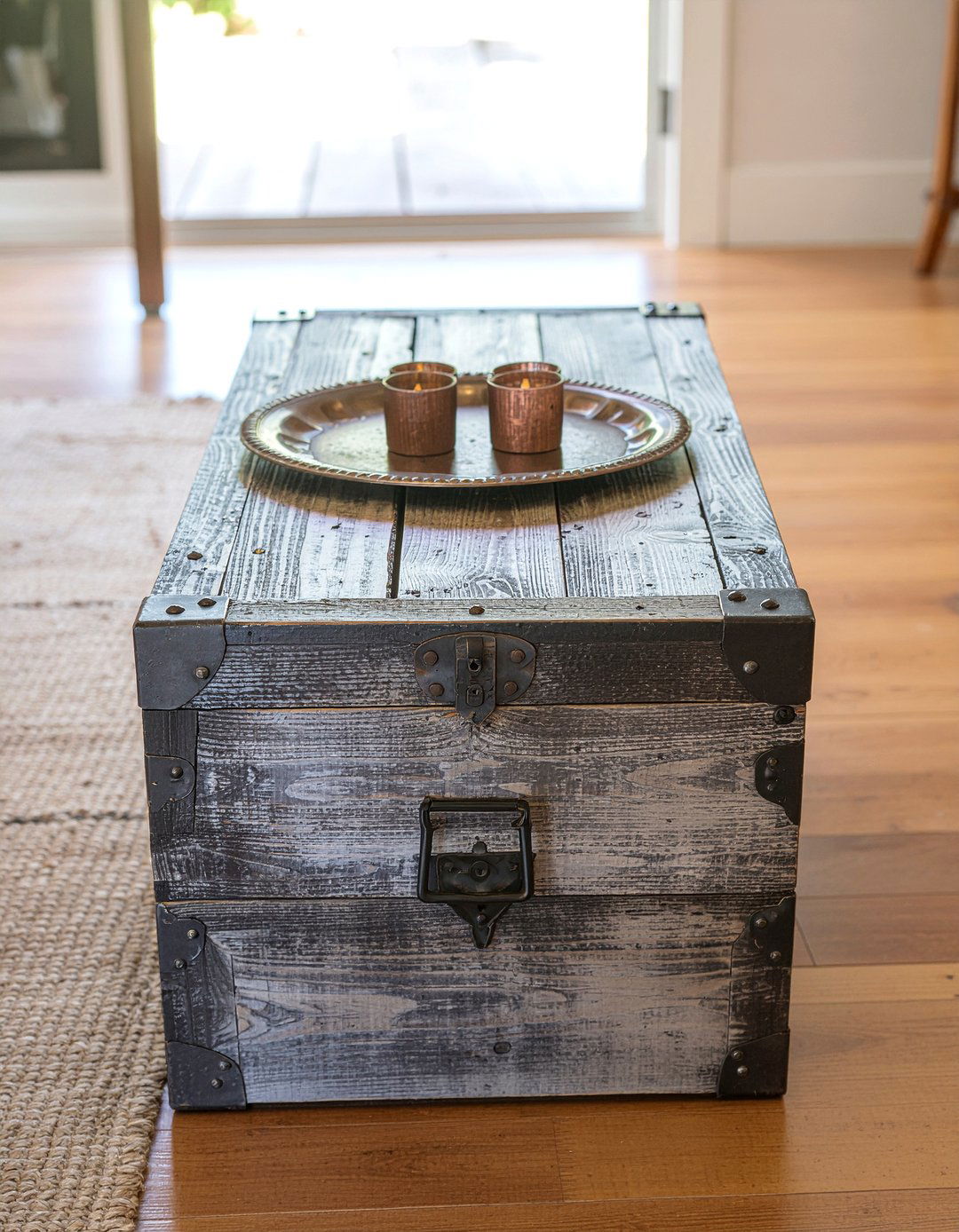 Trunk coffee table - 30 living room storage coffee tables