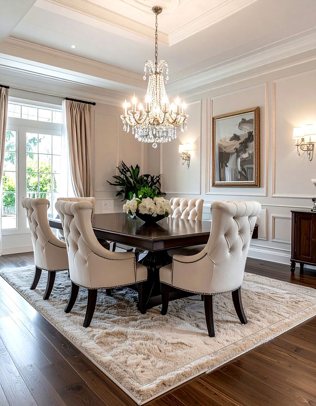 Tufted Back Wingback Chairs - 30 wingback dining chair ideas