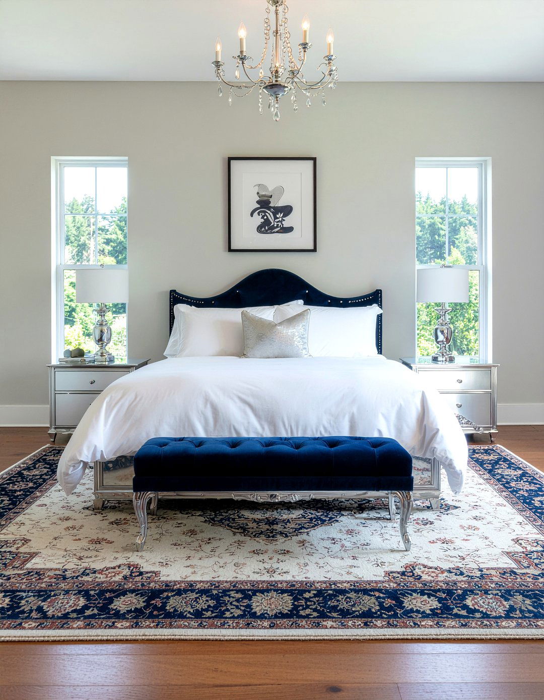 Tufted Bench - 30 grand bedroom ideas