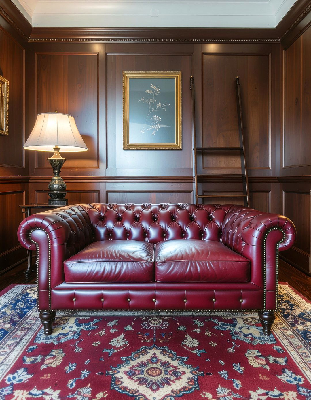 Tufted Chesterfield Sofa - 30 living room chesterfield sofa ideas