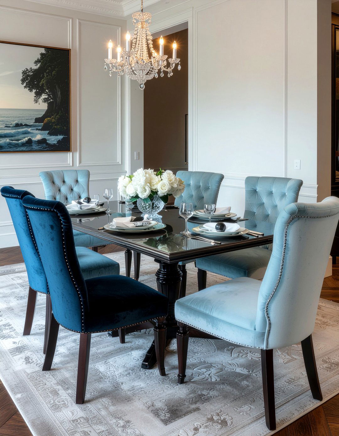 Tufted Dining Chairs - 30 dining room seating ideas