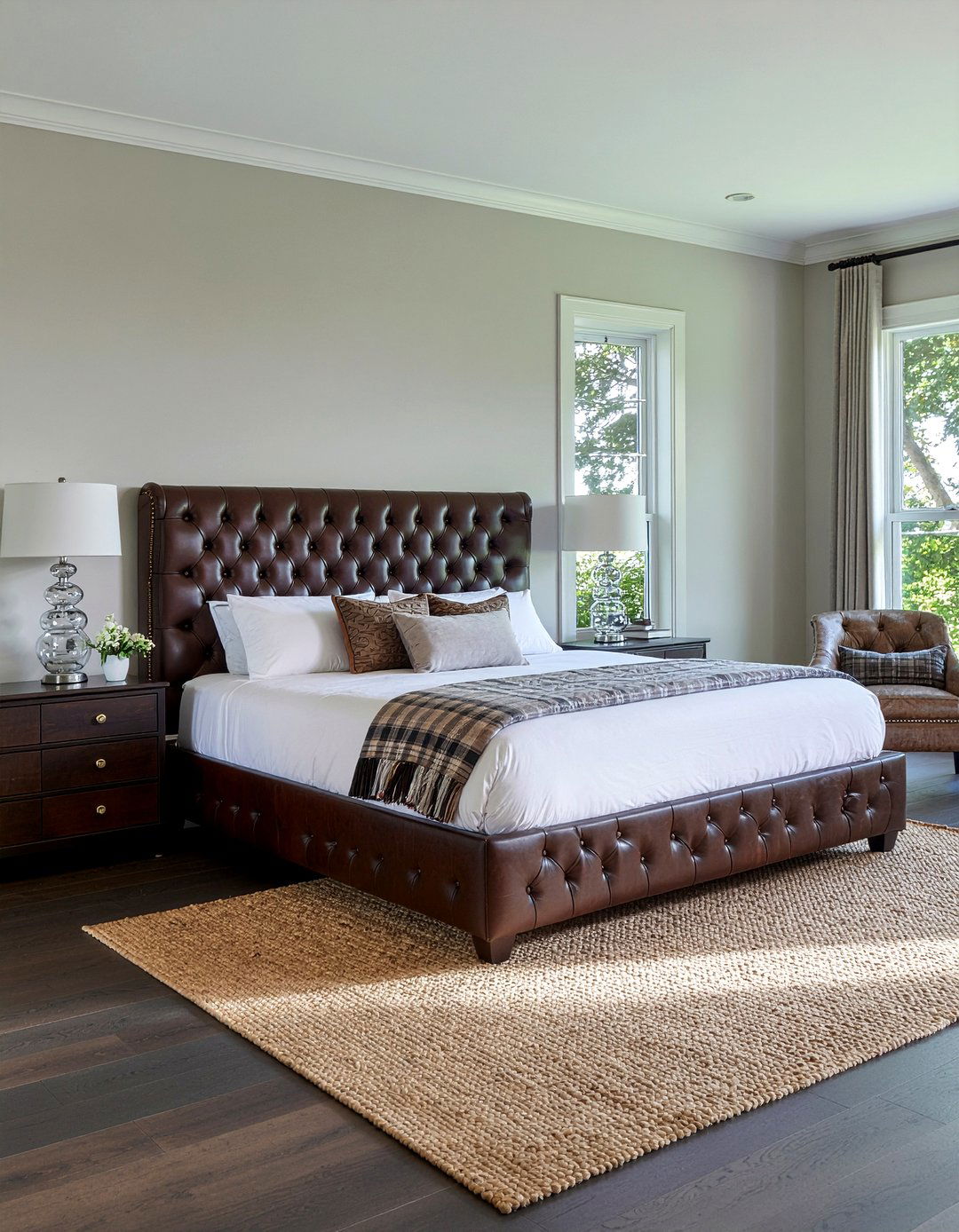 Tufted Leather Bedroom Set - 30 bedroom sets