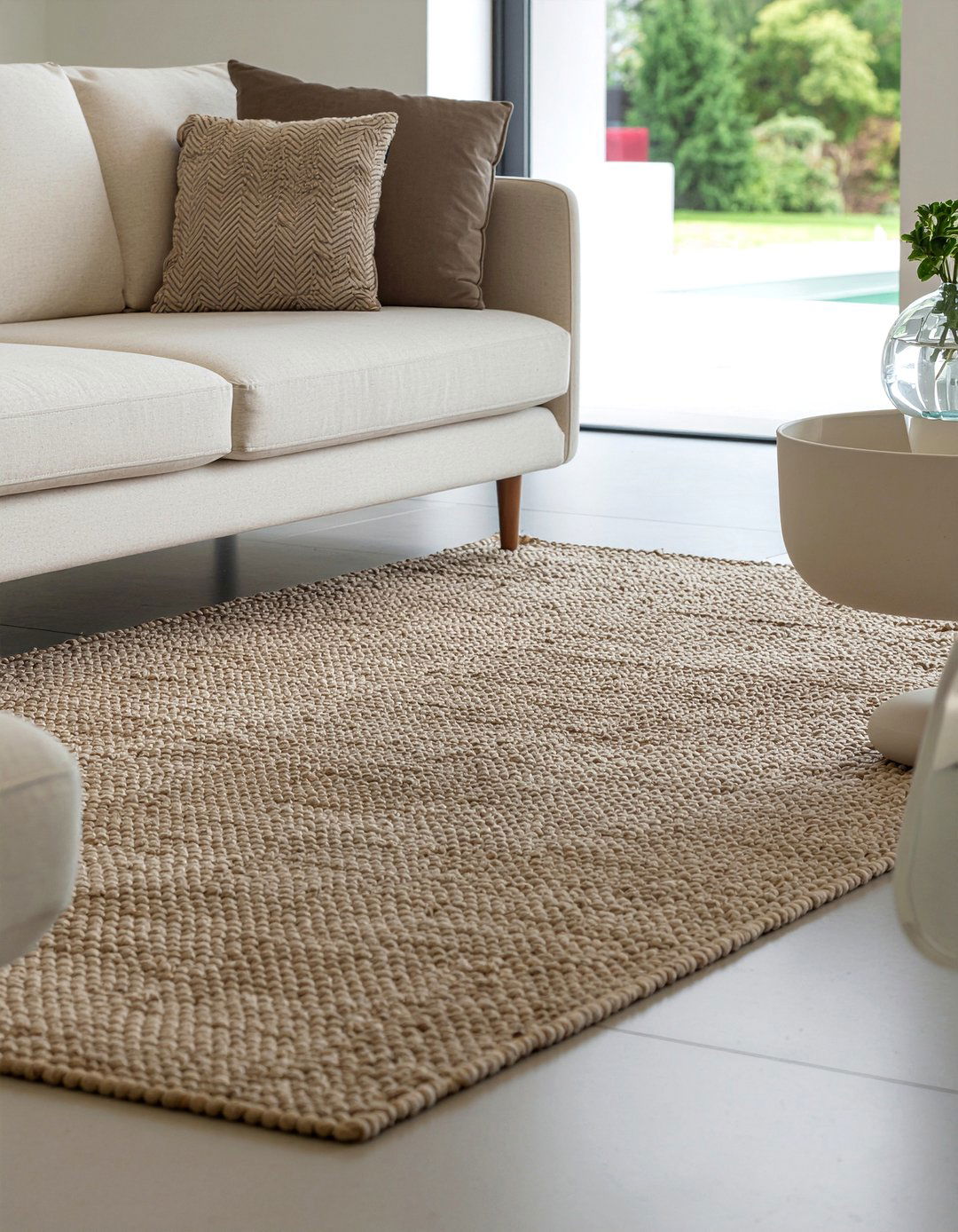 Tufted Rug Pattern Living Room - 30 cozy texture living room ideas