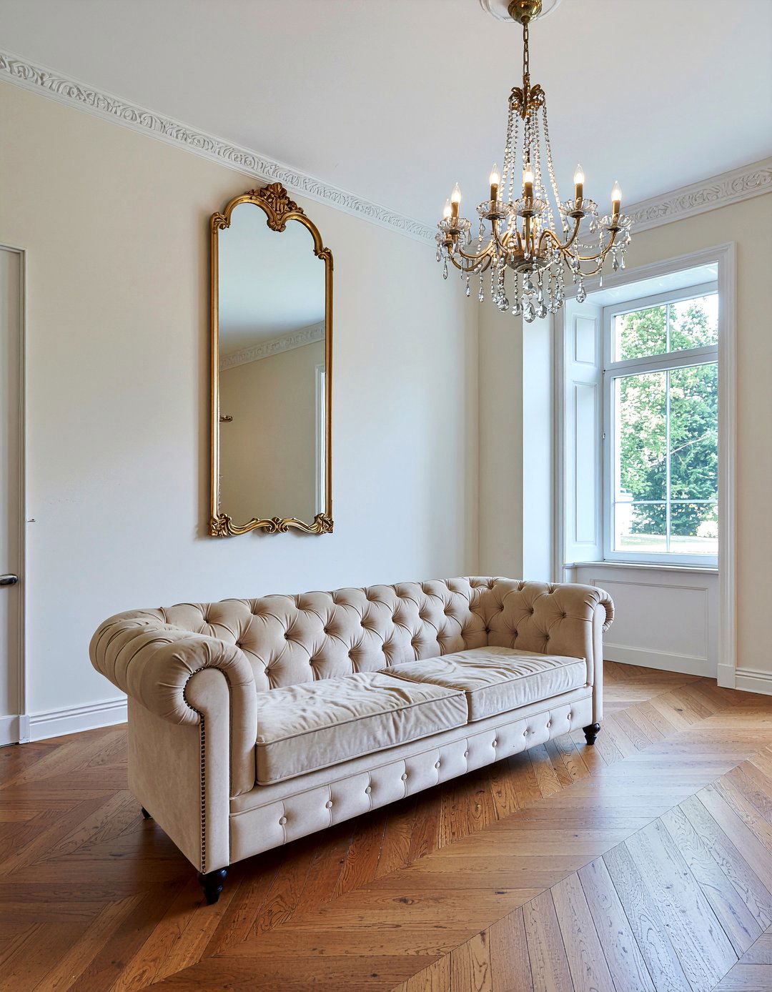 Tufted sofa - 30 living room sofa ideas