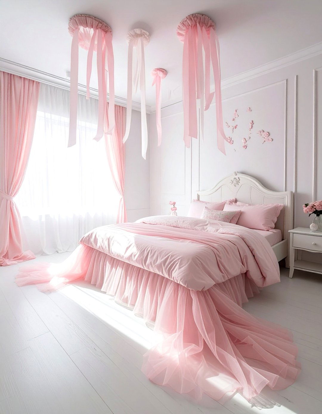 Tulle Ribbon Unicorn - 30 unicorn bedroom ideas