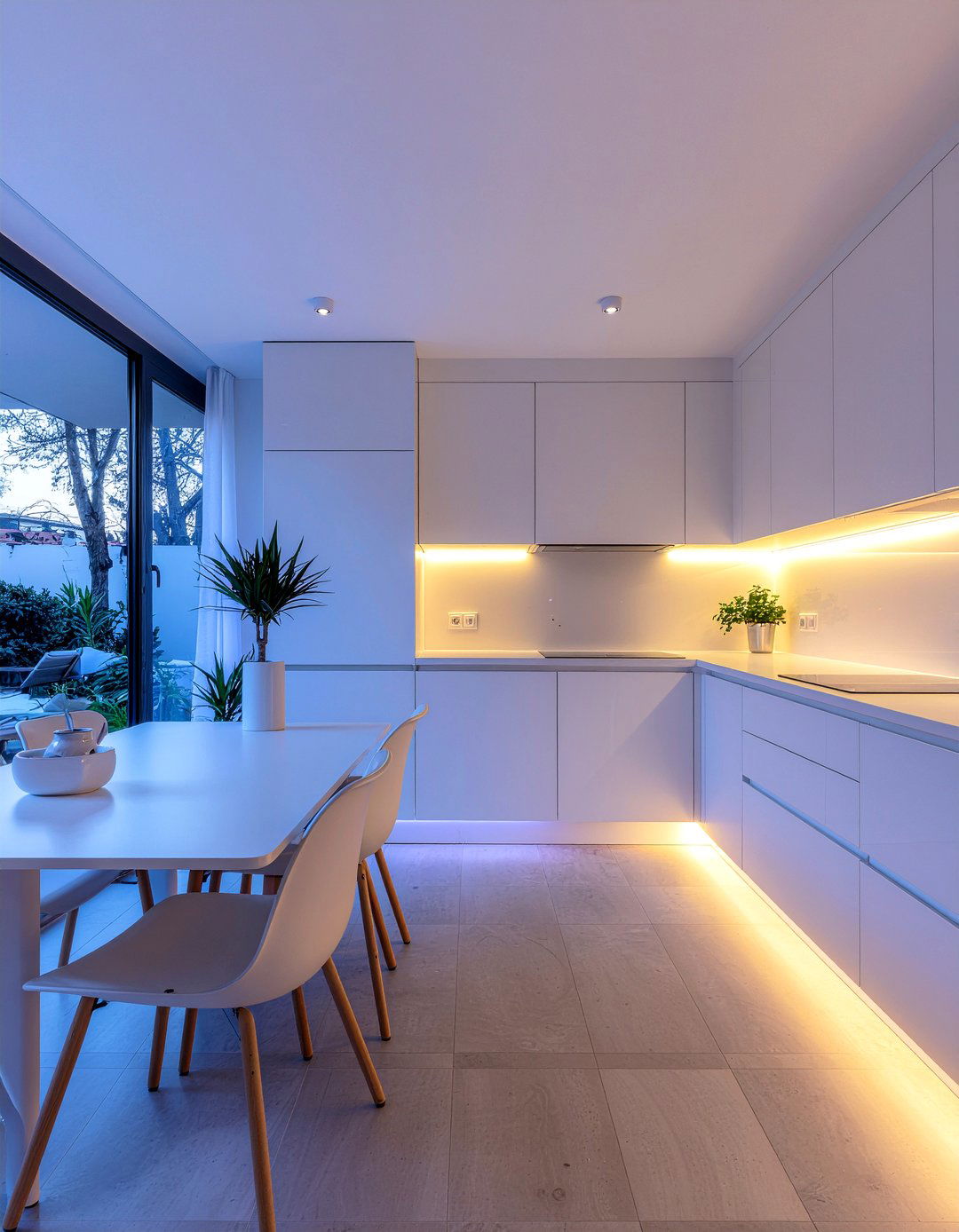 Tunable White LEDs - 30 ambient lighting kitchen ideas